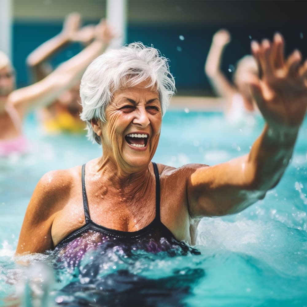 Woman in Pool