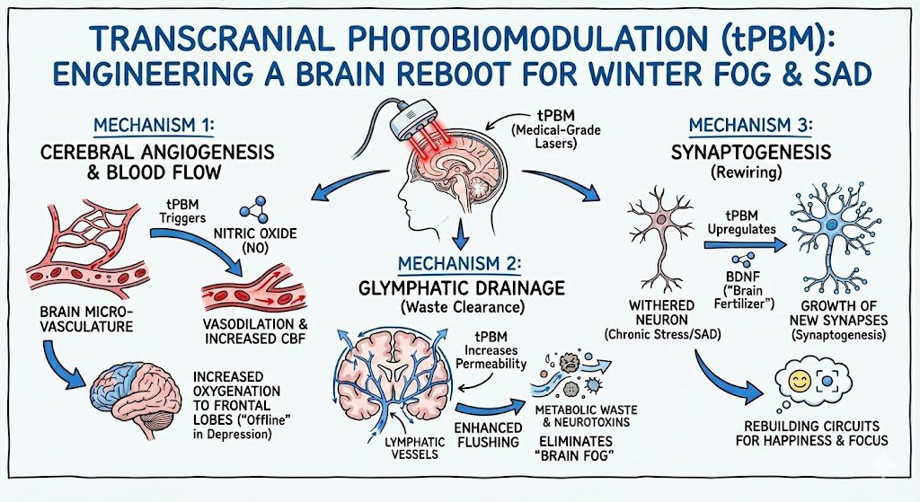Transcranial PBM graphic